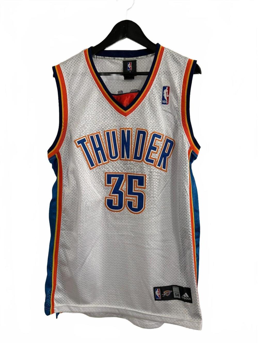 Kevin Durant Oklahoma City Thunder Jersey Size 54